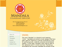 Tablet Screenshot of mandalacounselingservices.com